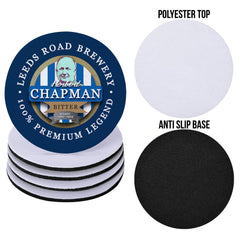 Huddersfield Chapman - Football Coaster - Square Or Circle