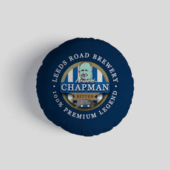 Huddersfield Chapman - Football Legends - Circle Cushion 14inch