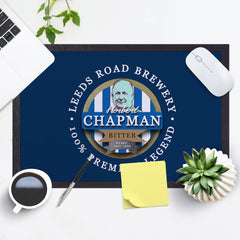 Huddersfield Chapman  - Football Legends - Door Mat -60cm X 40cm