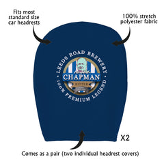 Huddersfield Chapman - Football Legends - Headrest Cover