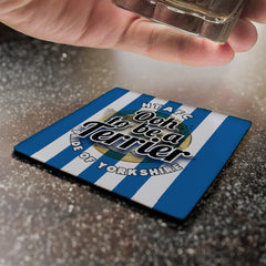 Huddersfield Ooh - Football Coaster - Square Or Circle