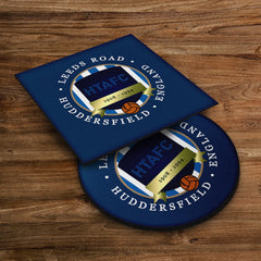 Huddersfield Road - Football Coaster - Square Or Circle