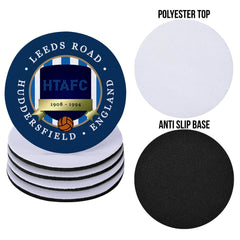 Huddersfield Road - Football Coaster - Square Or Circle