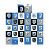 Huddersfield Town Personalised Adult Hooded Fleece Blanket - Chequered