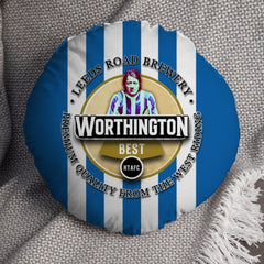Huddersfield Worthington - Football Legends - Circle Cushion 14inch