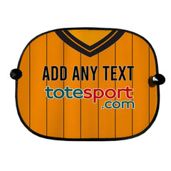 Hull 1998 Home Shirt - Personalised Retro Football Car Sun Shade - Set of 2