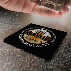 Hull Playoff - Football Coaster - Square Or Circle
