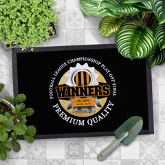 Hull Playoff  - Football Legends - Door Mat -60cm X 40cm
