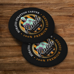 Hull Raich  - Football Coaster - Square Or Circle