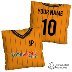 Hull Retro - 2009 - Home Shirt - 45cm or 61cm Retro Showerproof Outdoor Cushion