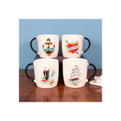 I Refuse To Sink Tattoo Ship Mug