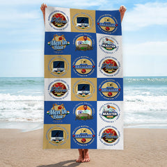 India Cricket - Legend Collection - Beach Towel