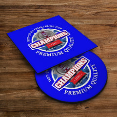 Ipswich FA Cup - Football Coaster - Square Or Circle