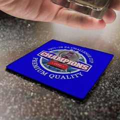 Ipswich FA Cup - Football Coaster - Square Or Circle