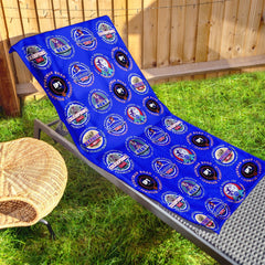 Ipswich - Football Legends - Microfibre Beach Towel - 150cm x 75cm