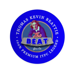 Ipswich Kevin Beattie - Football Coaster - Square Or Circle