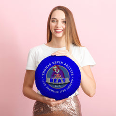 Ipswich Kevin Beattie - Football Legends - Circle Cushion 14inch