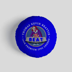 Ipswich Kevin Beattie - Football Legends - Circle Cushion 14inch