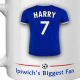 Ipswich Mug Personalised Custom Made Football Supporters Cup