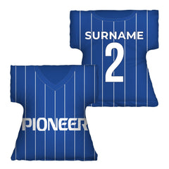 Ipswich Retro 1981 Home Shirt - Personalised Retro Shirt Cushion