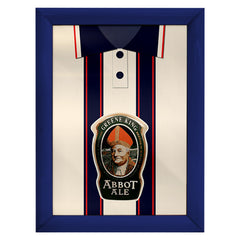 Ipswich Retro 1997 Away Retro Shirt - A4 Personalised Metal Sign Plaque - Frame Options Available