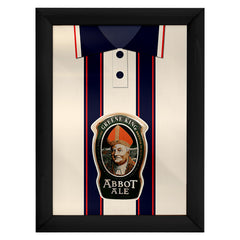 Ipswich Retro 1997 Away Retro Shirt - A4 Personalised Metal Sign Plaque - Frame Options Available