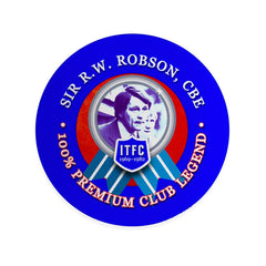 Ipswich Robson - Football Coaster - Square Or Circle