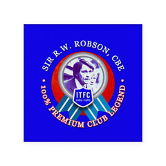 Ipswich Robson - Football Coaster - Square Or Circle