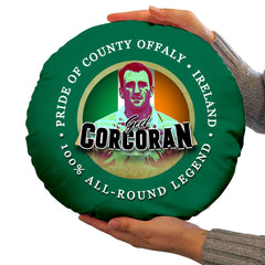Ireland Rugby League Corcoran  - Legend Collection - Circle Cushion 14inch