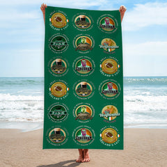 Ireland Rugby League - Legend Collection - Beach Towel