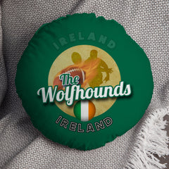 Ireland Rugby League Wolfhounds  - Legend Collection - Circle Cushion 14inch