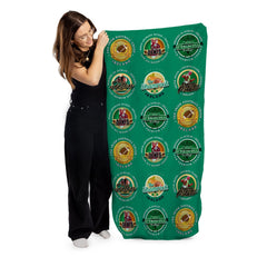 Ireland Rugby Union - Legend Collection - Beach Towel