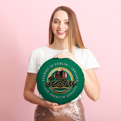 Ireland Rugby Union Sexton  - Legend Collection - Circle Cushion 14inch