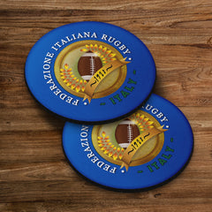 Italy Rugby Union 1928 - Coaster - Circle or Square