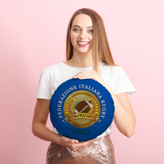 Italy Rugby Union 1928  - Legend Collection - Circle Cushion 14inch