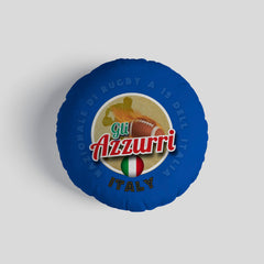 Italy Rugby Union Azzurri  - Legend Collection - Circle Cushion 14inch