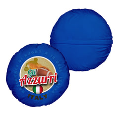 Italy Rugby Union Azzurri  - Legend Collection - Circle Cushion 14inch