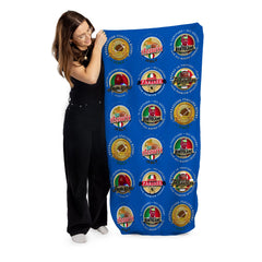 Italy Rugby Union - Legend Collection - Beach Towel