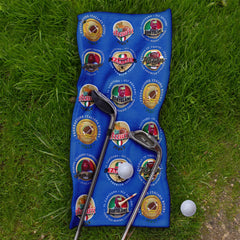 Italy Rugby Union - Legend Collection  - Golf Towel