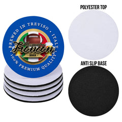 Italy Rugby Union Troncon - Coaster - Circle or Square
