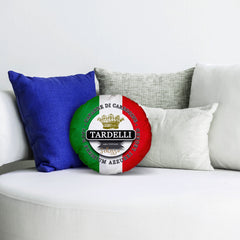 Italy Tardelli  - Legend Collection - Circle Cushion 14inch