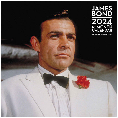 James Bond Square Calendar 2024