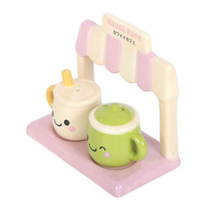 Kawaii Latte Salt and Pepper Shakers