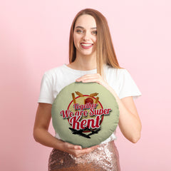 Kent Cricket Super  - Legend Collection - Circle Cushion 14inch