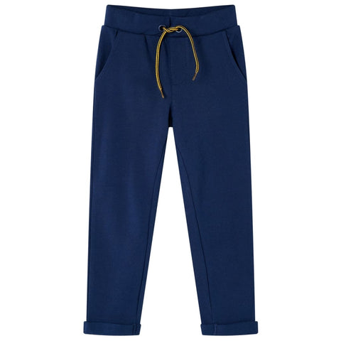 Kids' Pants with Drawstring Navy 128