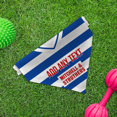 Kilmarnock 1985 Home Shirt - Personalised Pet Bandana - 4 Sizes