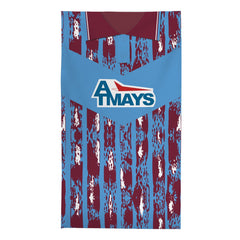 Kilmarnock 1993 Away Shirt - Personalised Lightweight, Microfibre Retro Beach Towel - 150cm x 75cm
