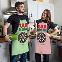 1,8,0 Darts Queen -  Adult Apron