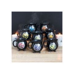 Lammas Colour Changing Cauldron Mug by Anne Stokes