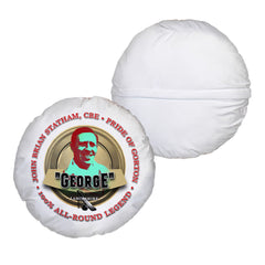 Lancashire Cricket George  - Legend Collection - Circle Cushion 14inch